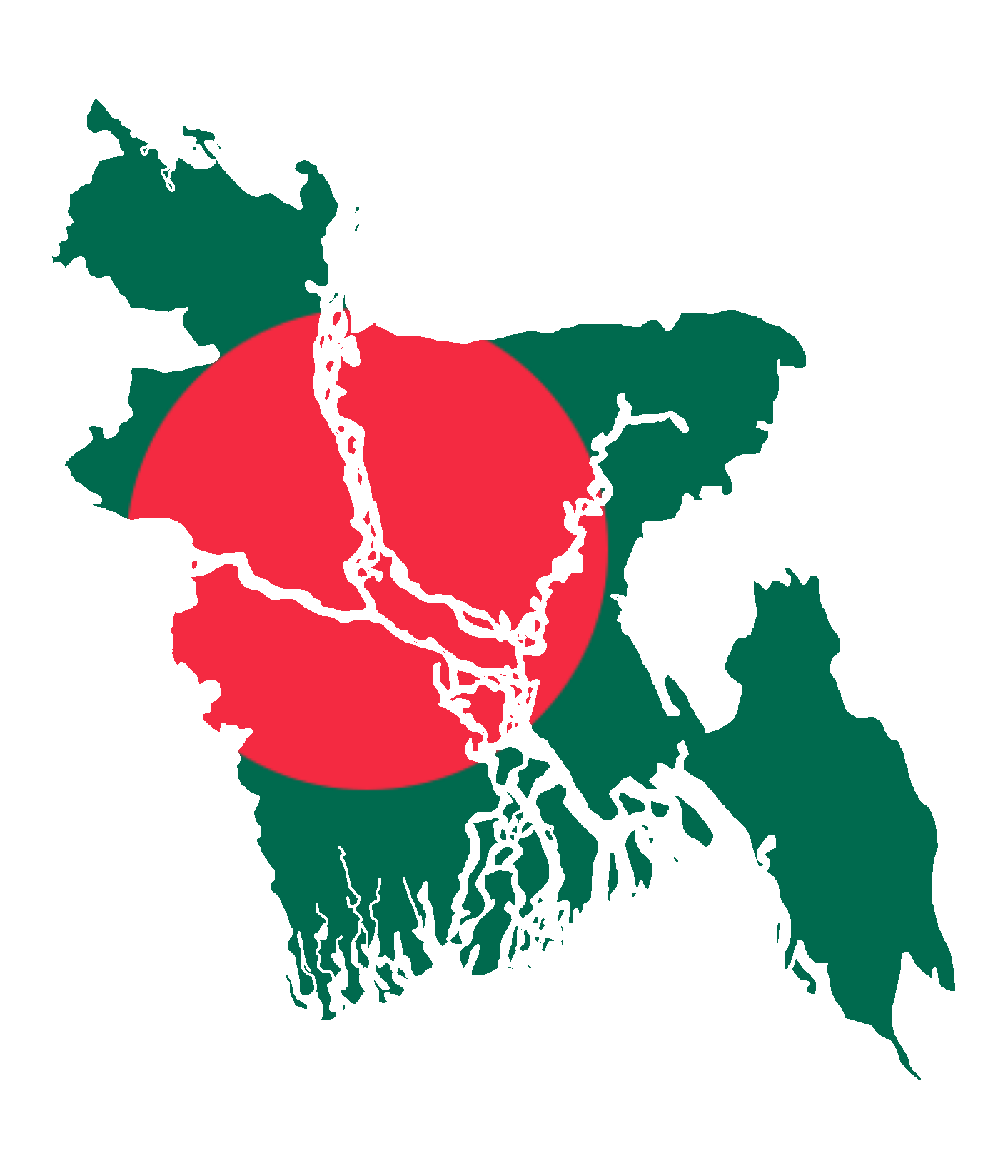 Map of Bangladesh